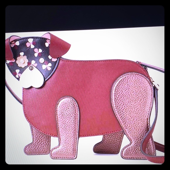 kate spade Handbags - Kate Spade ♠️ Novelty Leather Pup Dig Crossbody